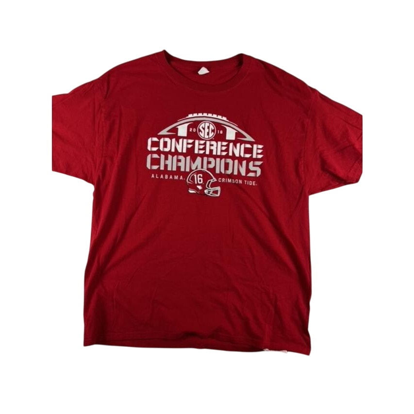 Alabama Crimson Tide Sec Champions TShirt Xl Red Football Graphic Hanes
